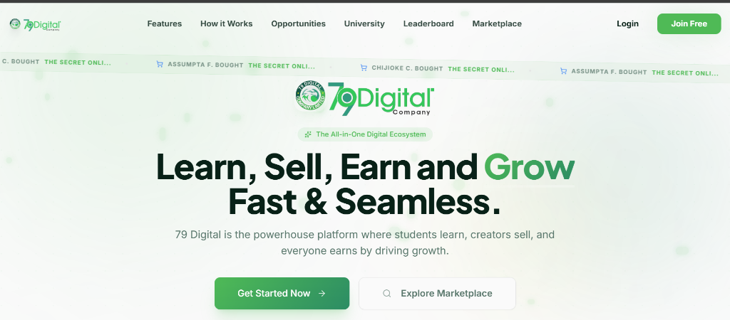 79 Digital Marketplace Platform