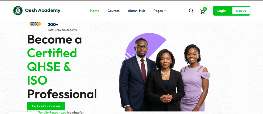QESH Academy CRM & WordPress API Bridge